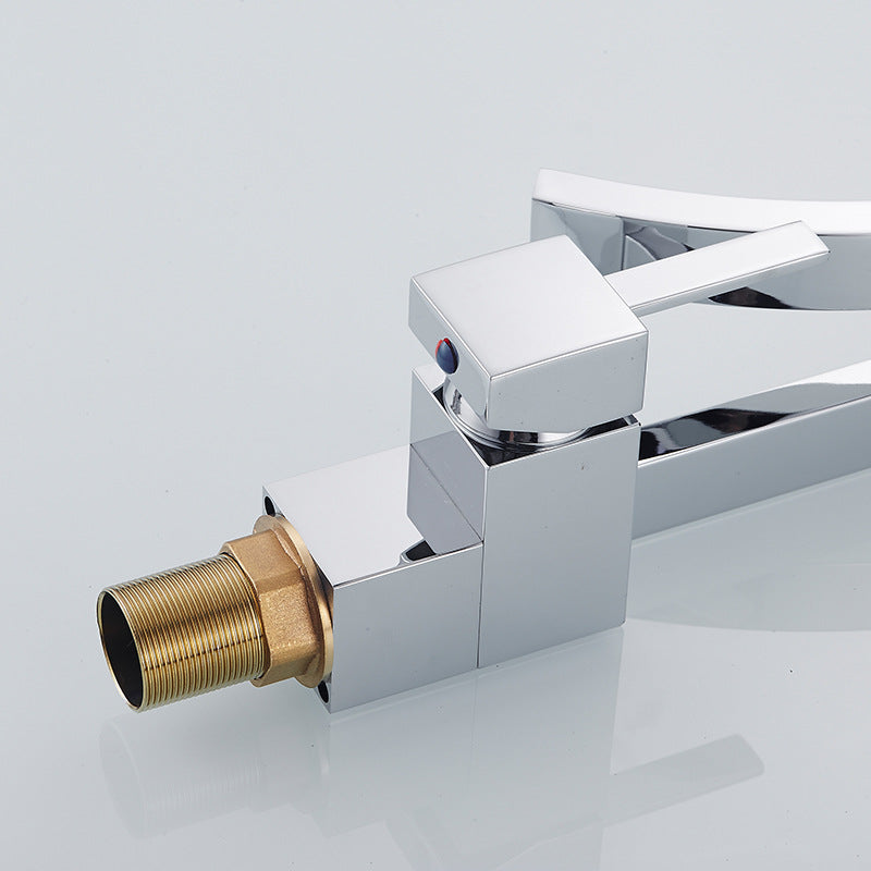 Waterfall Electroplated Basin Faucet-1